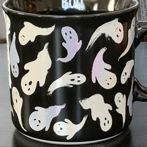 Flying Ghosts Ceramic Halloween Mug - Picture 5 of 9